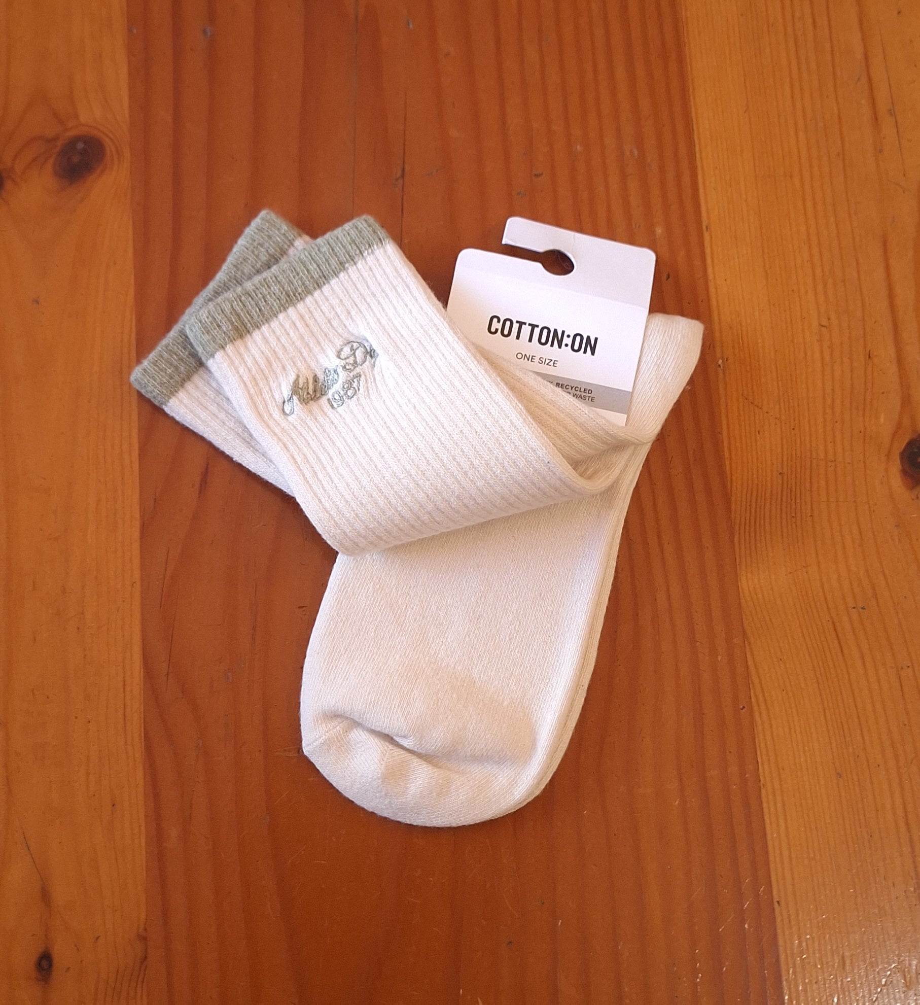 Cotton On - Club House Crew Socks