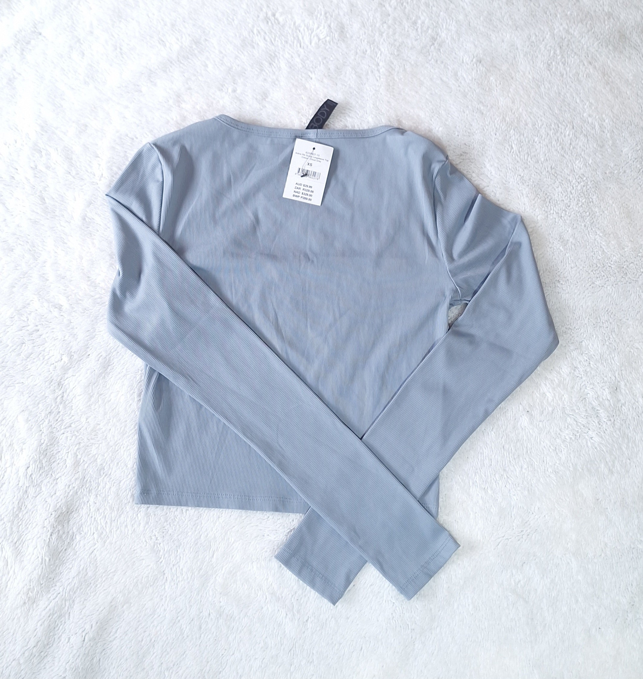Cotton On Active Rib Scoop Longsleeve Top