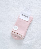 Cotton On Floral Welt Crew Sock