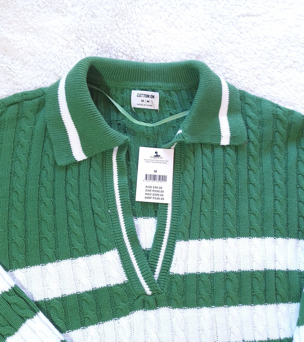 Cotton On Coco Cotton Long Sleeve Polo