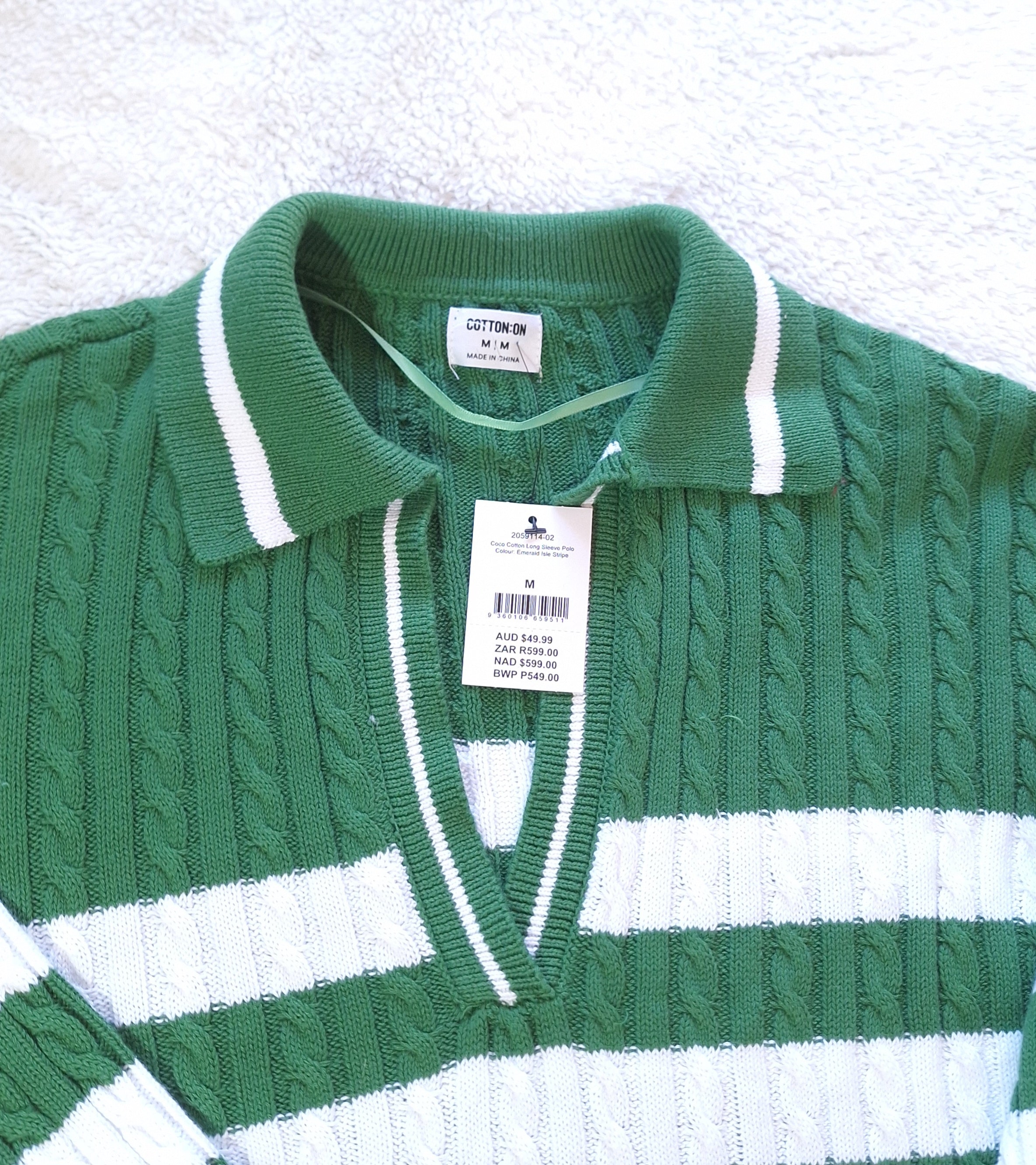 Cotton On Coco Cotton Long Sleeve Polo