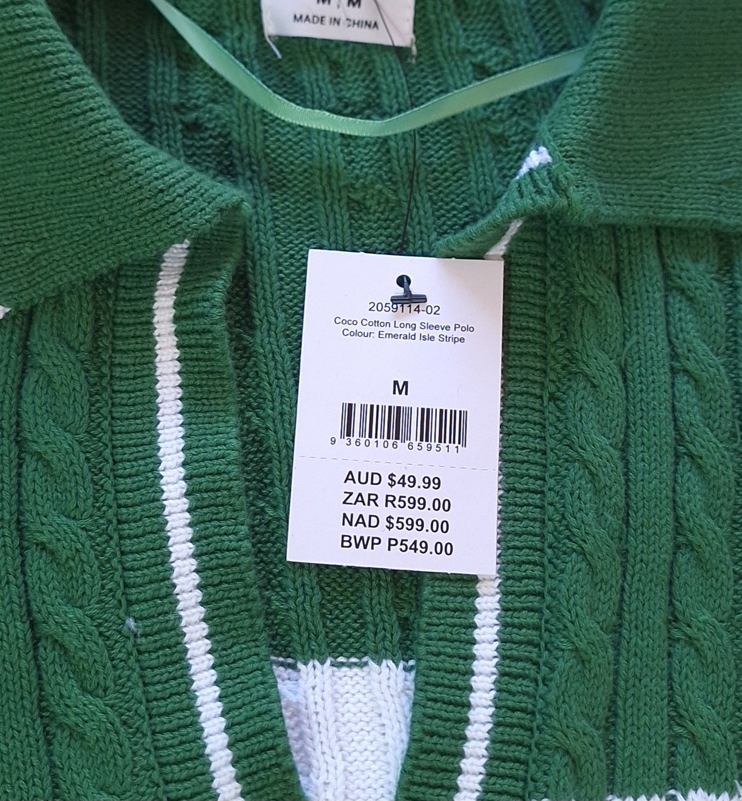 Cotton On Coco Cotton Long Sleeve Polo