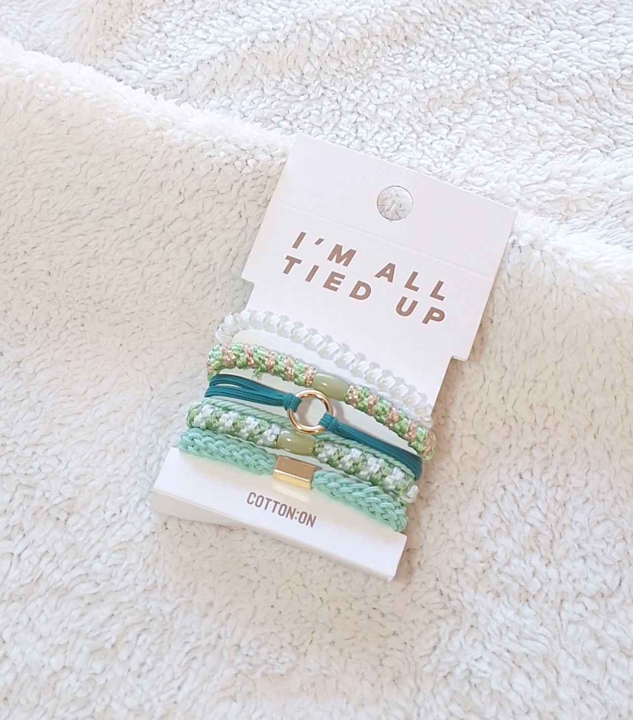 Cotton On All Tied Up Hair Tie Pack