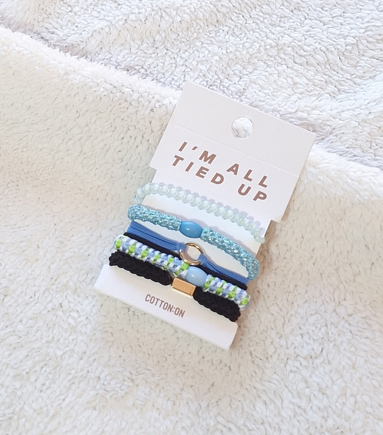 Cotton On All Tied Up Hair Tie Pack