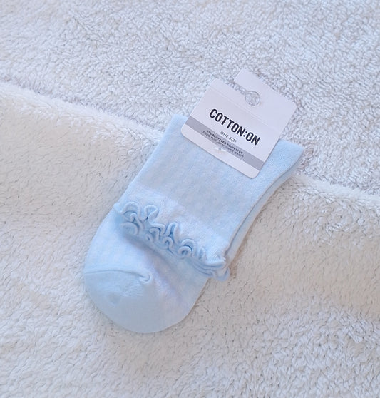 Cotton On - Frill Quarter Crew Sock's