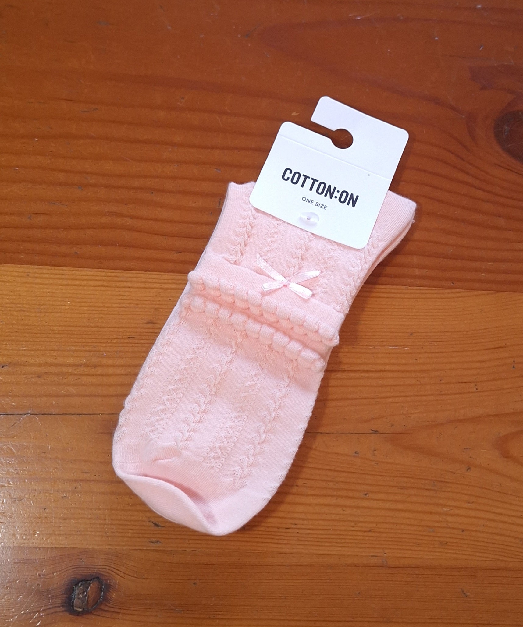 Cotton On - Frill Pointelle Ankle Sock's