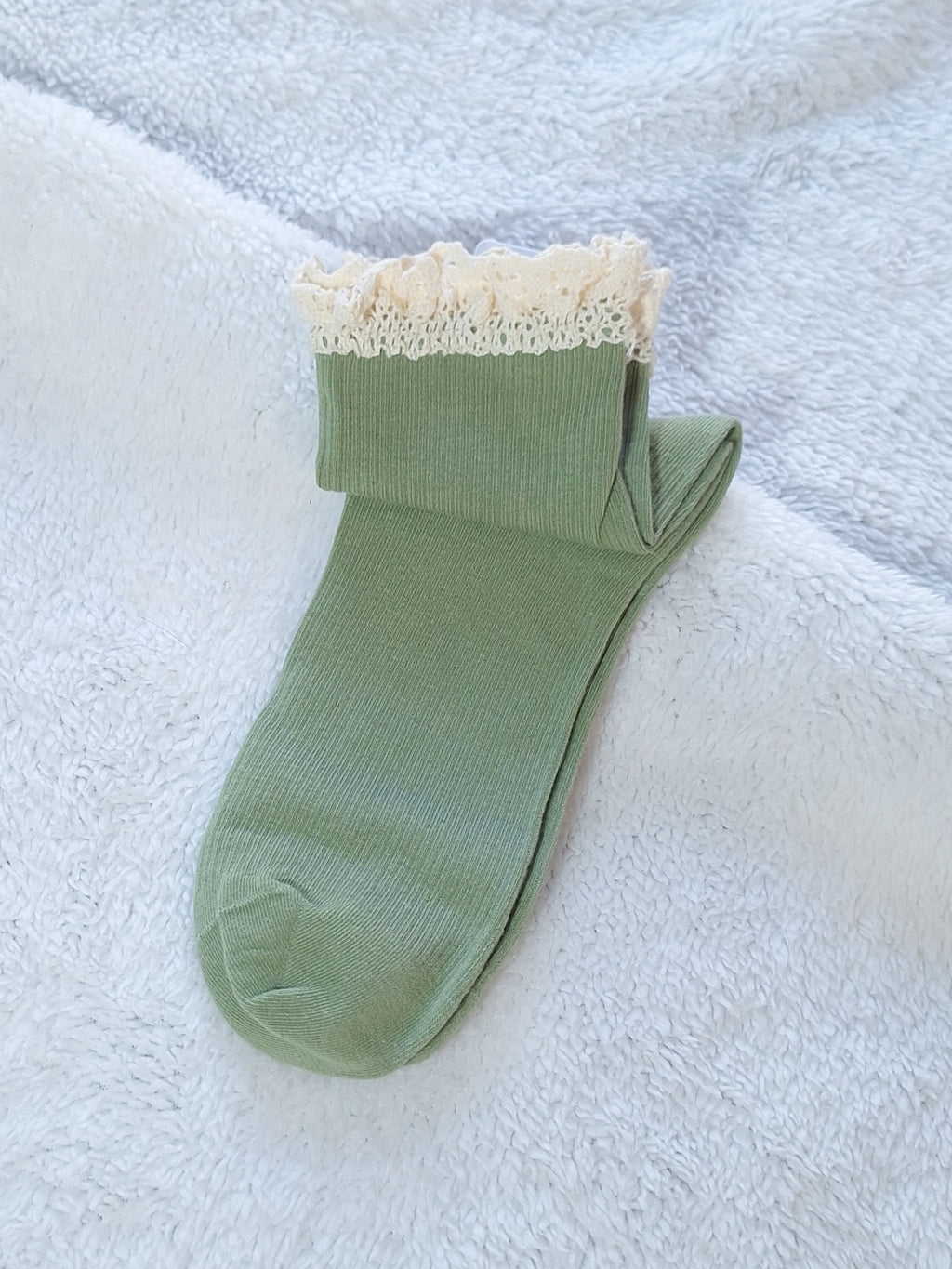 Cotton On Femme Frill Mid Crew Sock