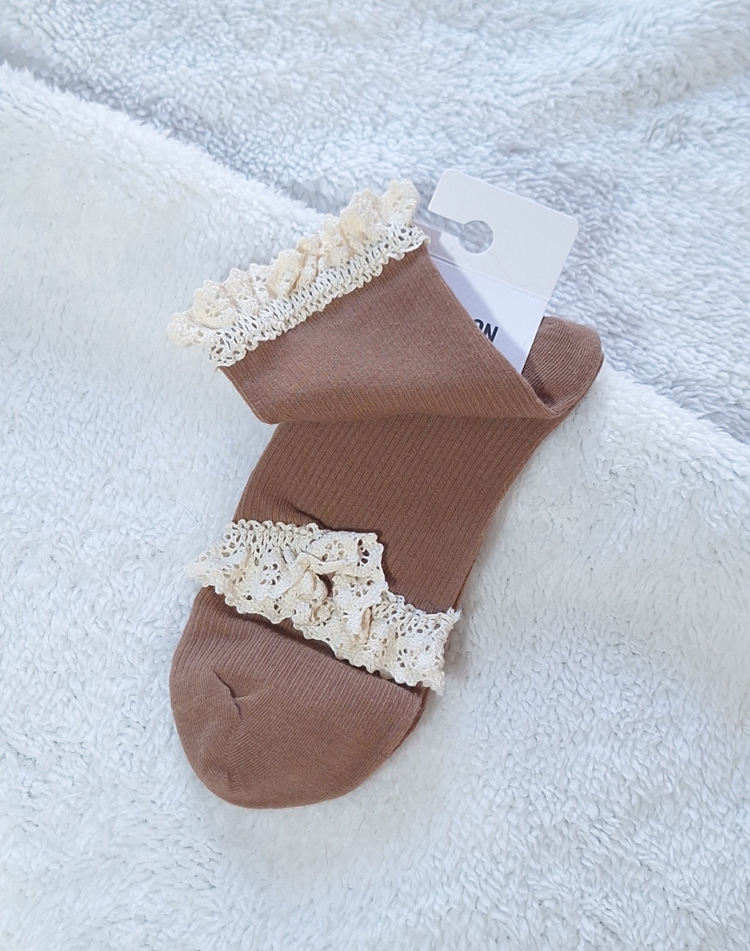 Cotton On Femme Frill Mid Crew Sock