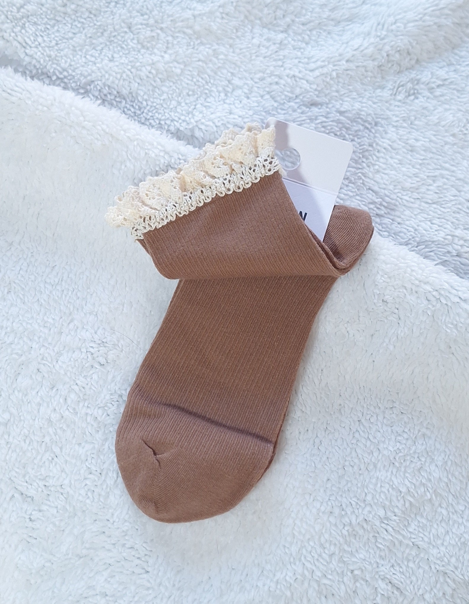 Cotton On Femme Frill Mid Crew Sock