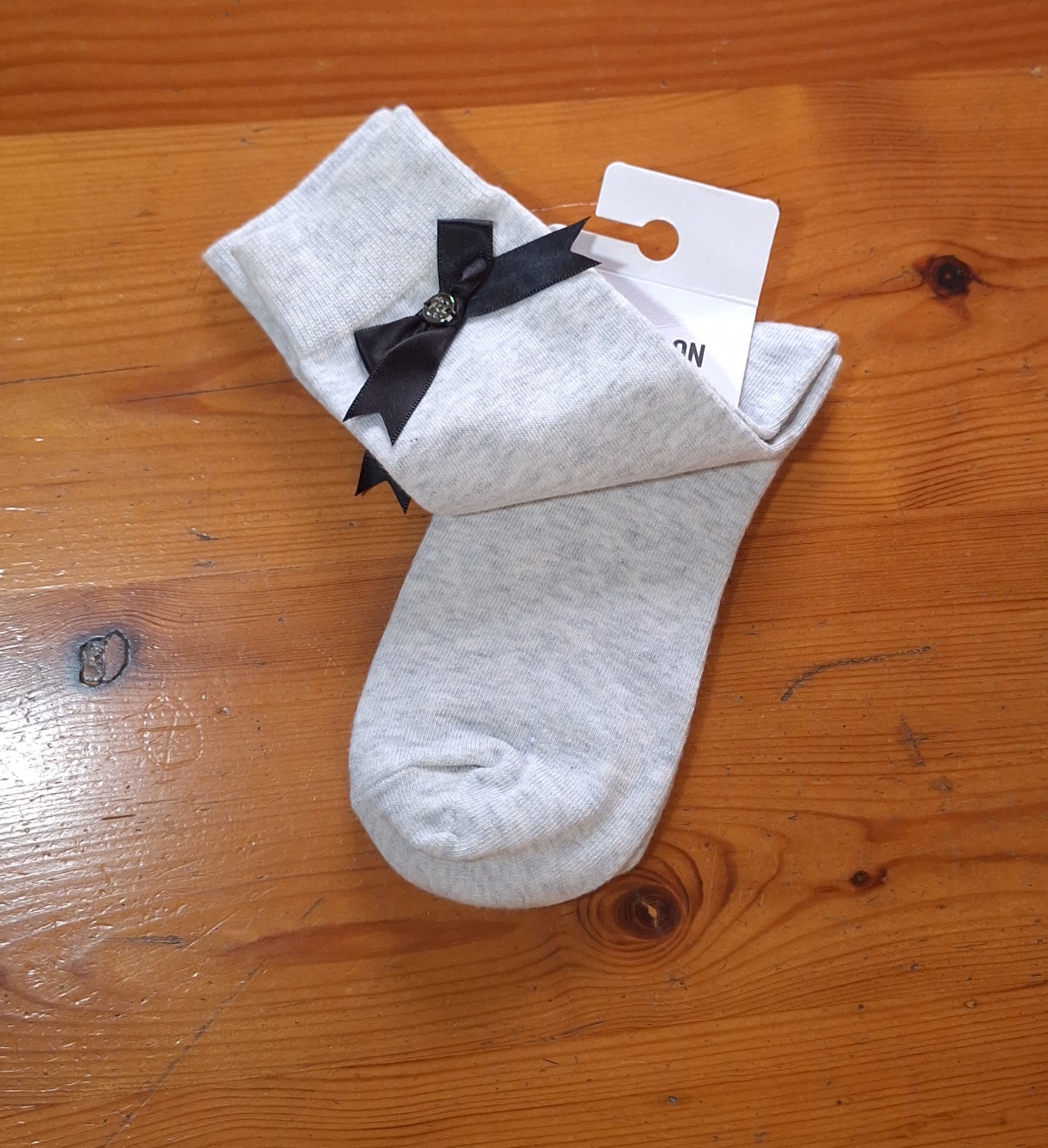 Cotton on Bow Crew Sock