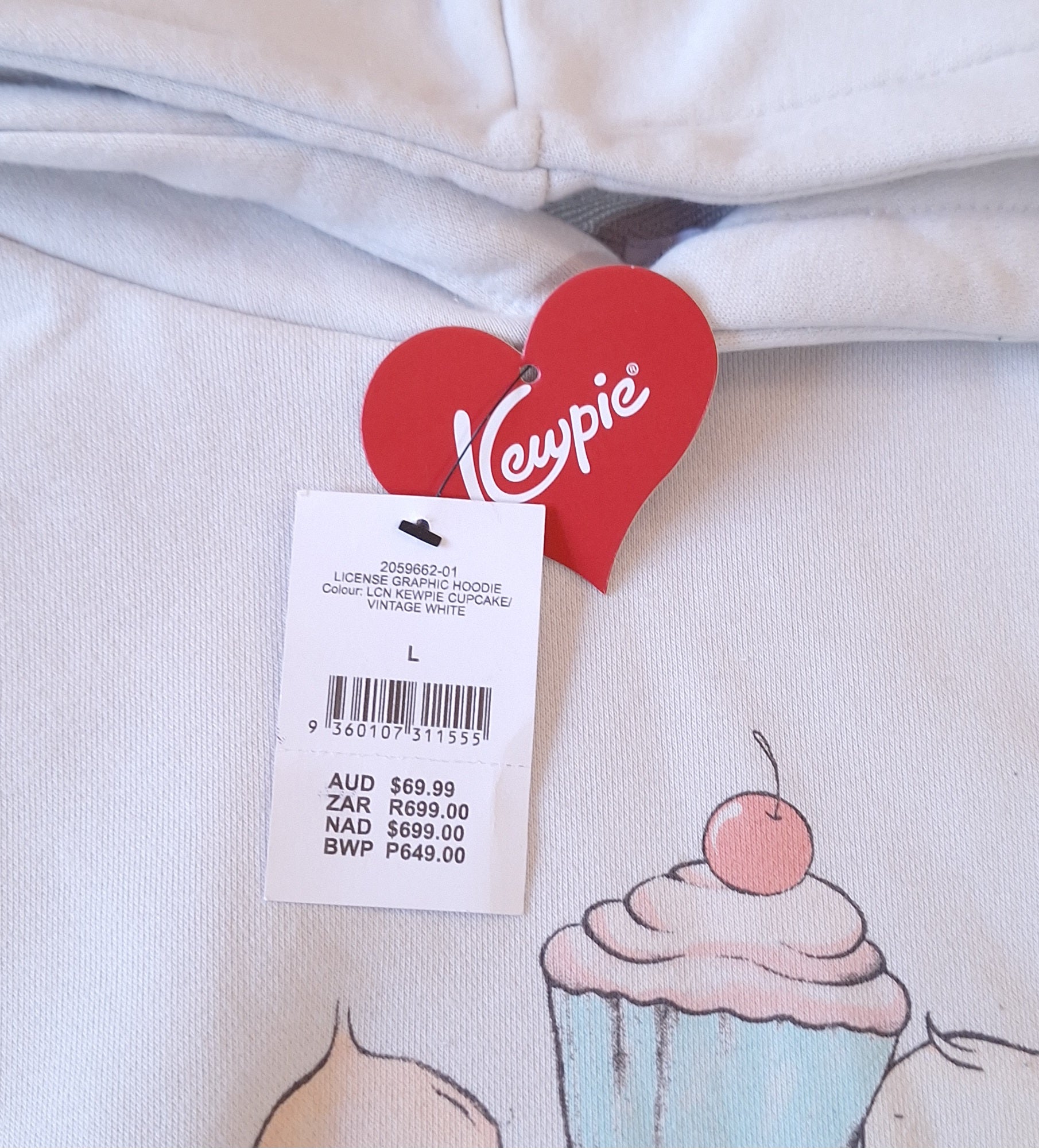 Cotton On KEWPIE License Graphic Hoodie