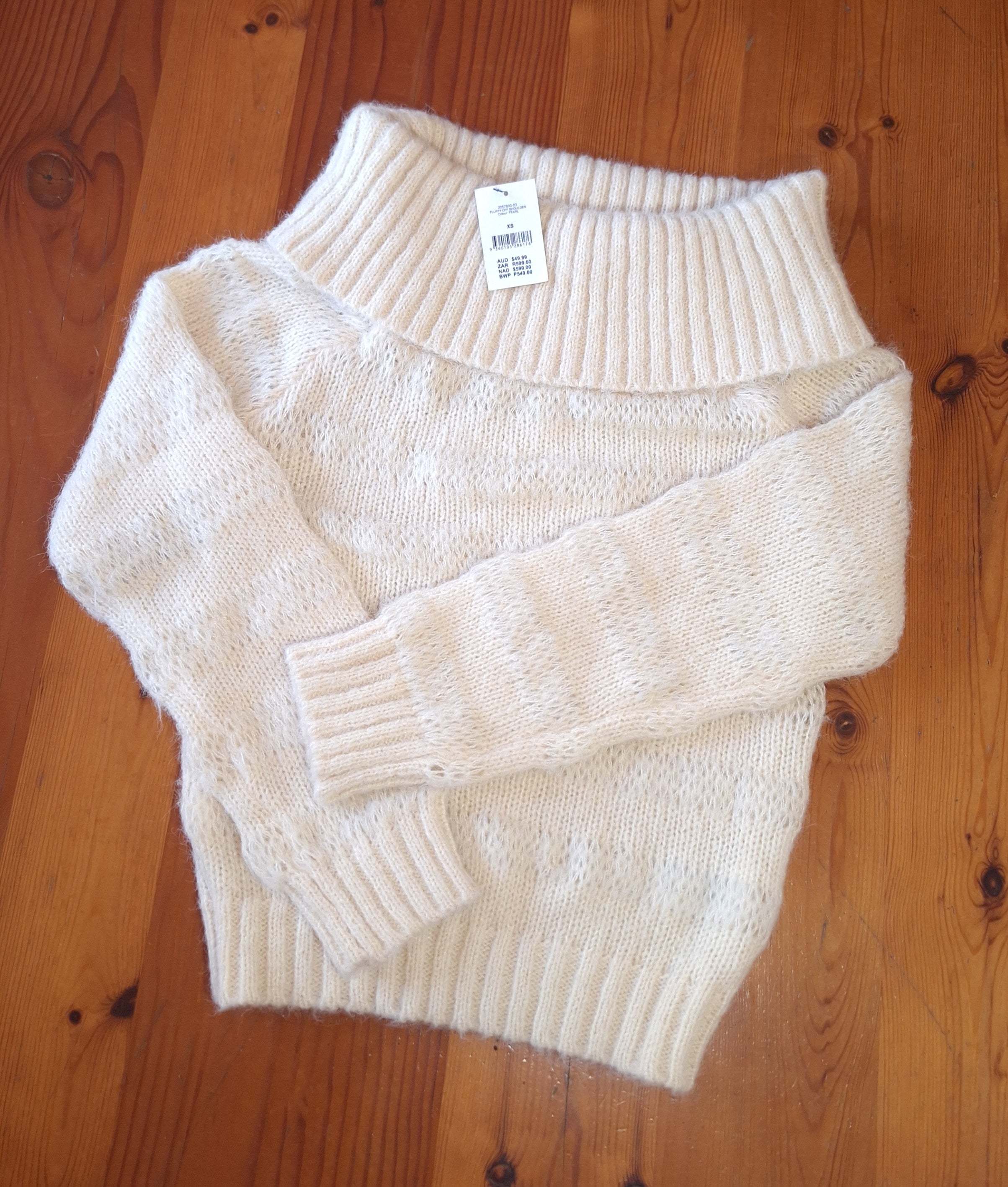 Cotton On Fluffy Off Shoulder Jersey