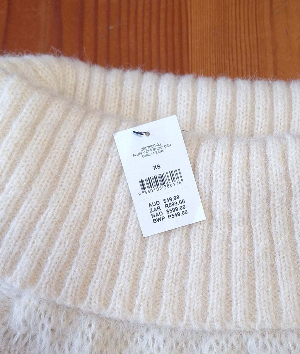 Cotton On Fluffy Off Shoulder Jersey