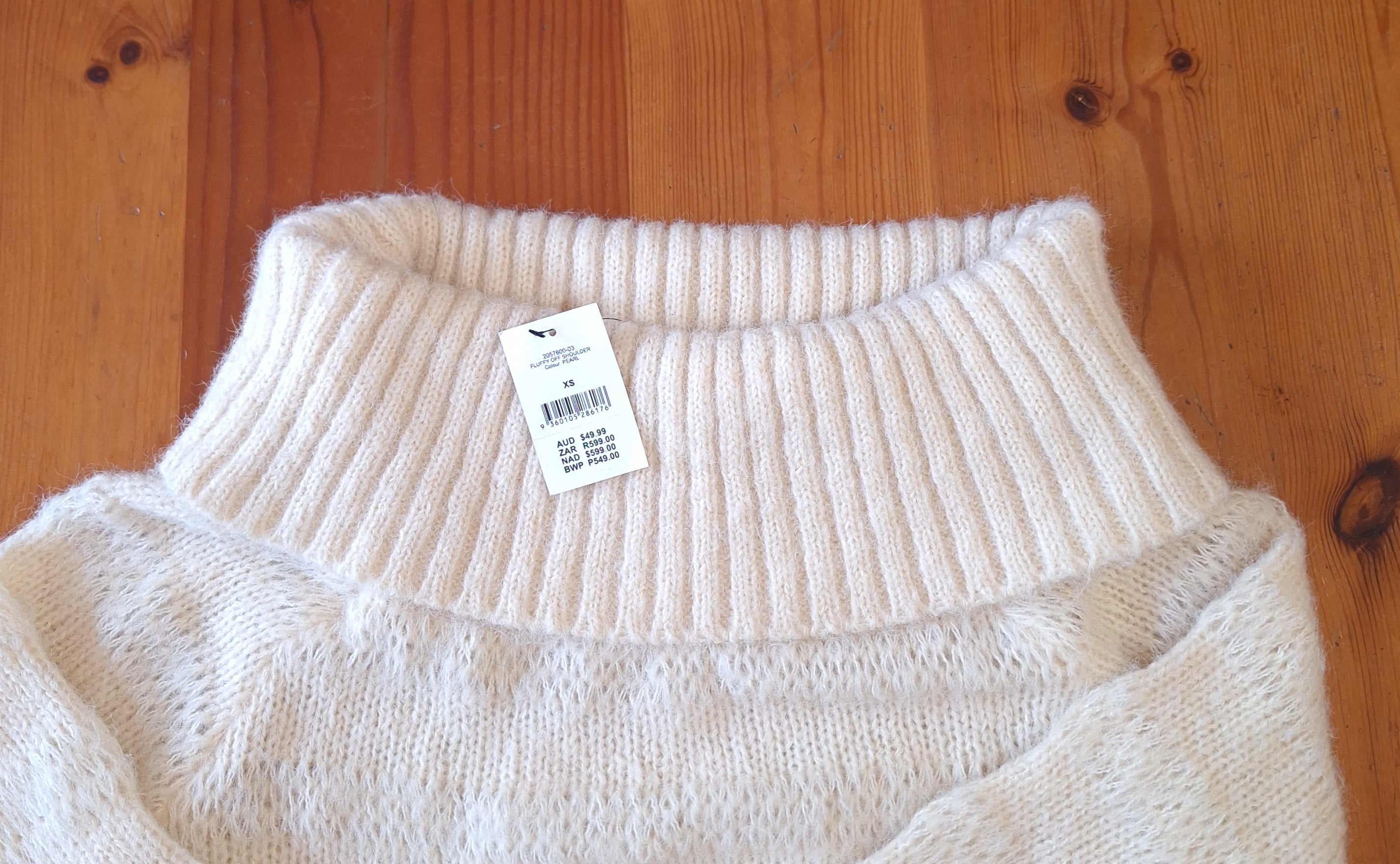 Cotton On Fluffy Off Shoulder Jersey