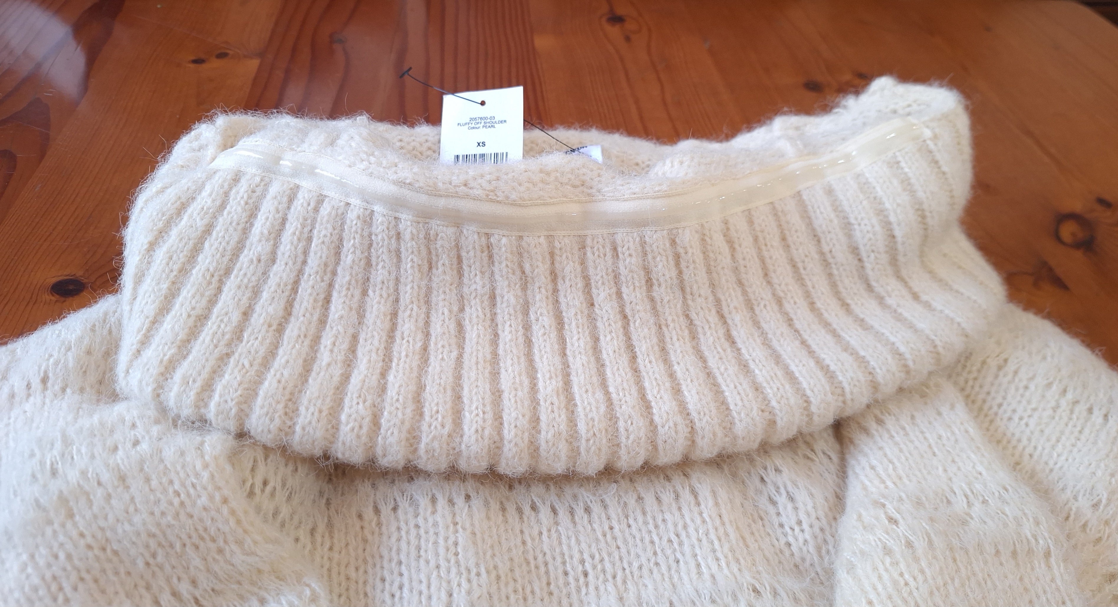 Cotton On Fluffy Off Shoulder Jersey