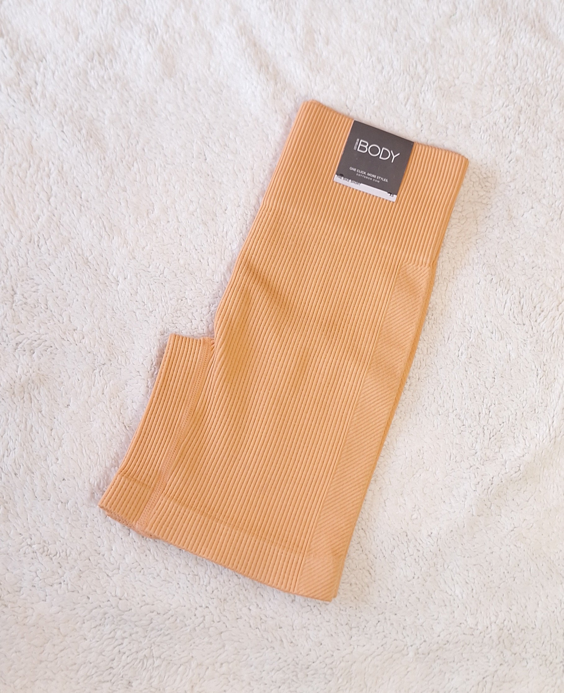 Cotton On Seamless Rib Bike Short