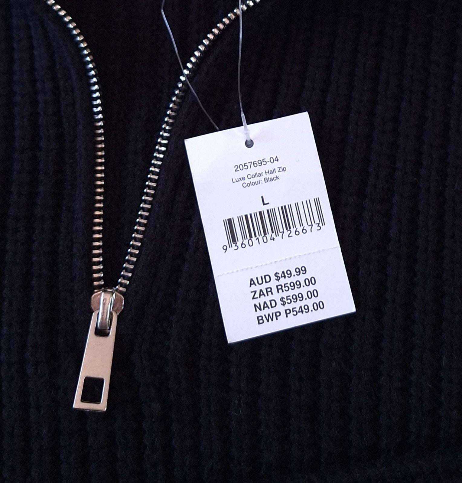 Cotton On Luxe Coller Half Zip