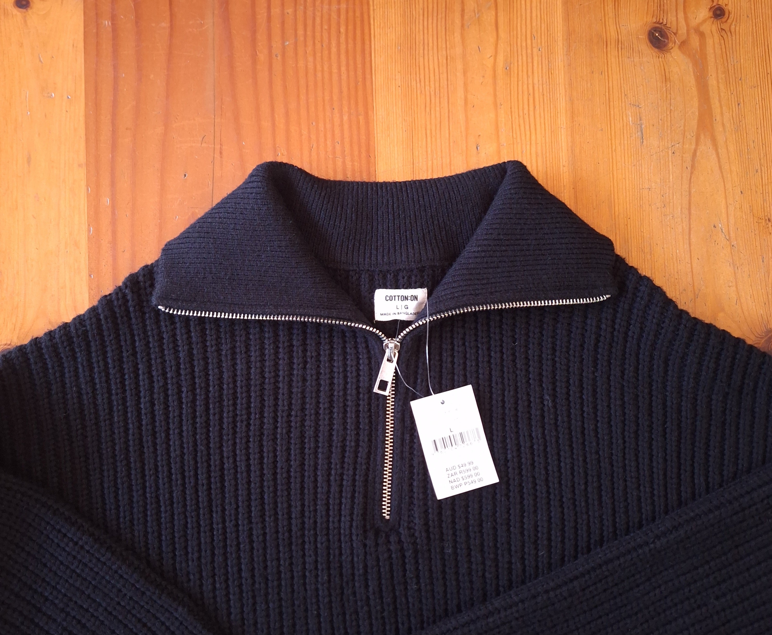 Cotton On Luxe Coller Half Zip