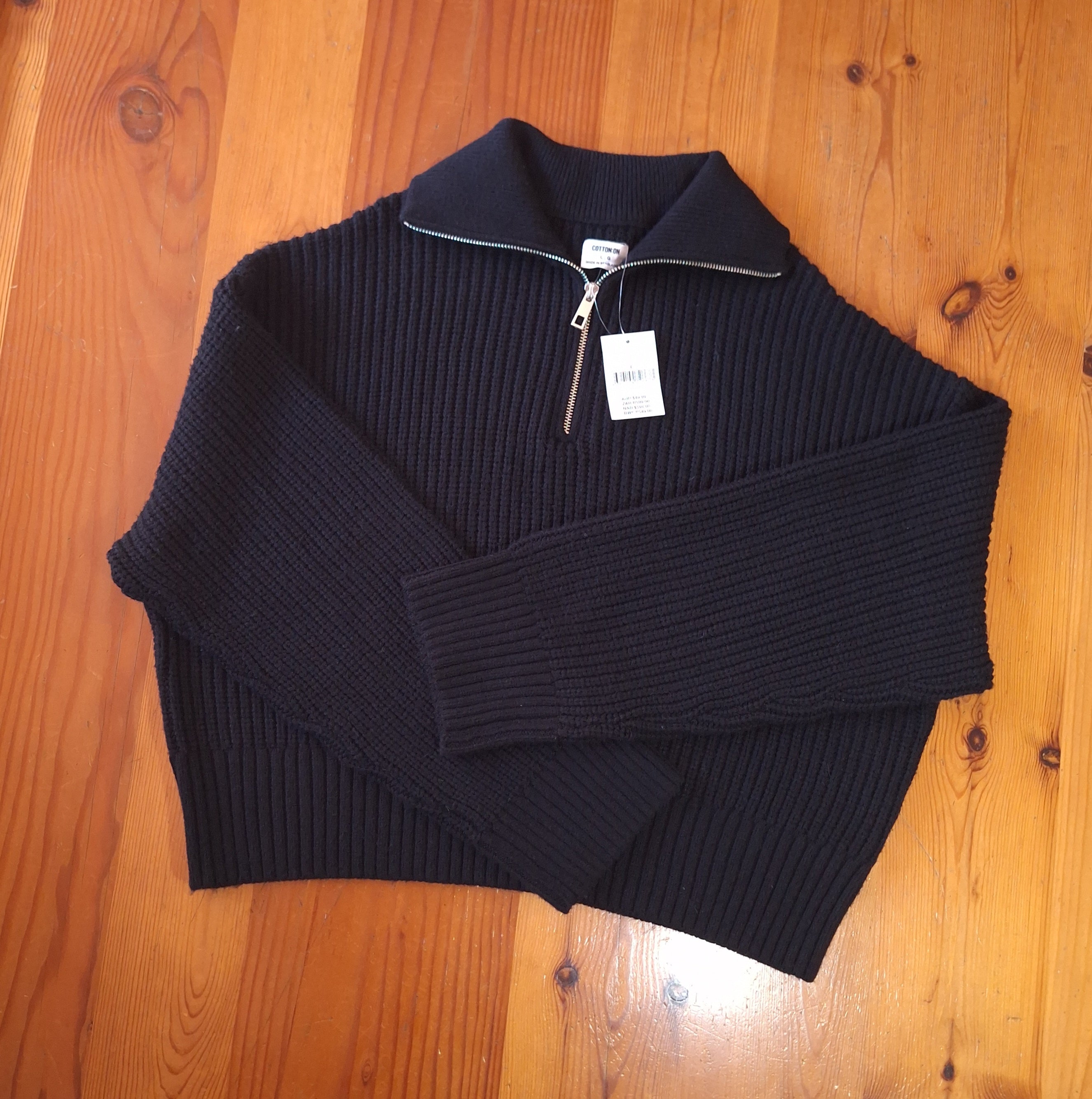 Cotton On Luxe Coller Half Zip