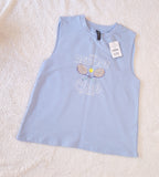 Cotton Active Graphic Crew Tank