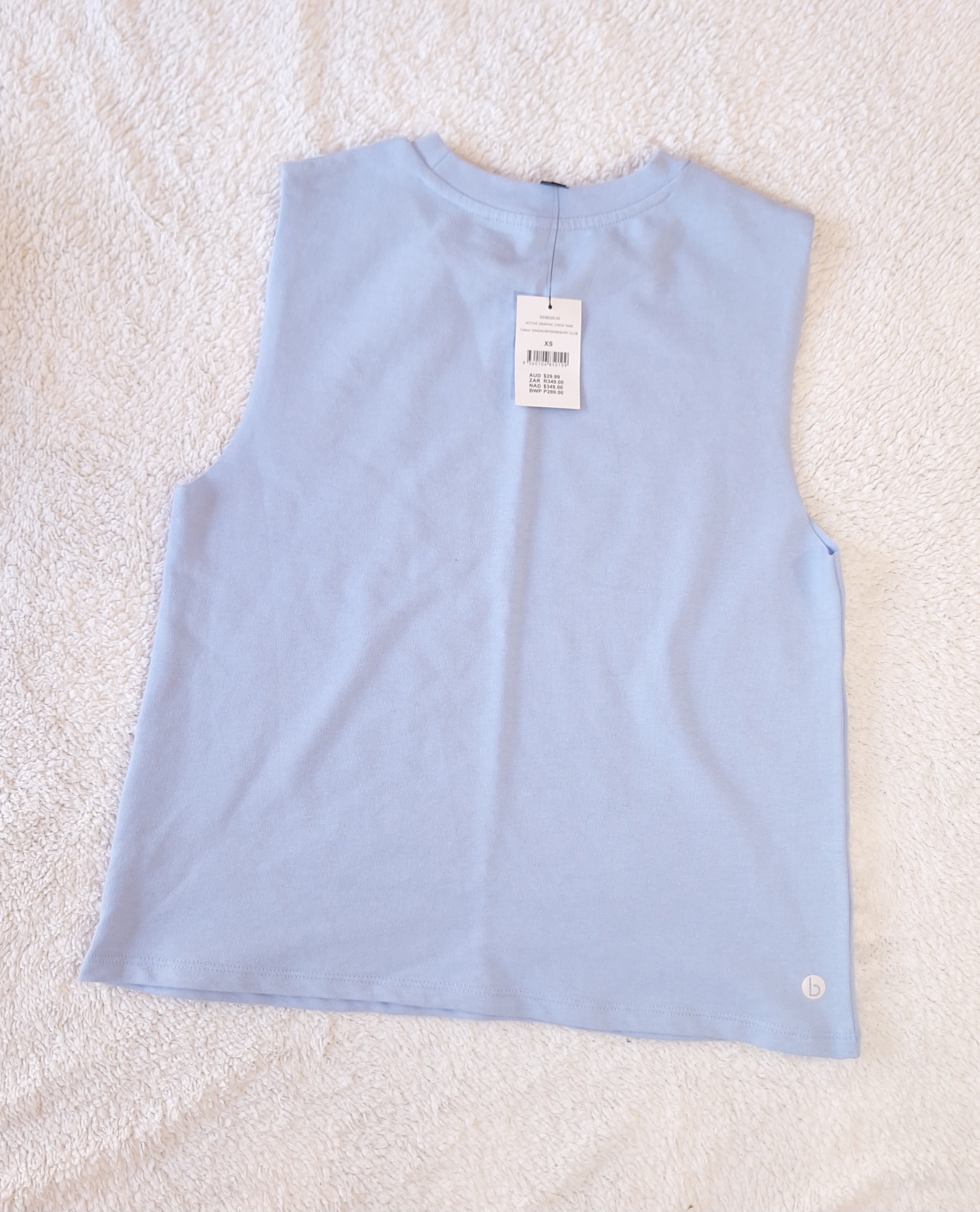Cotton Active Graphic Crew Tank