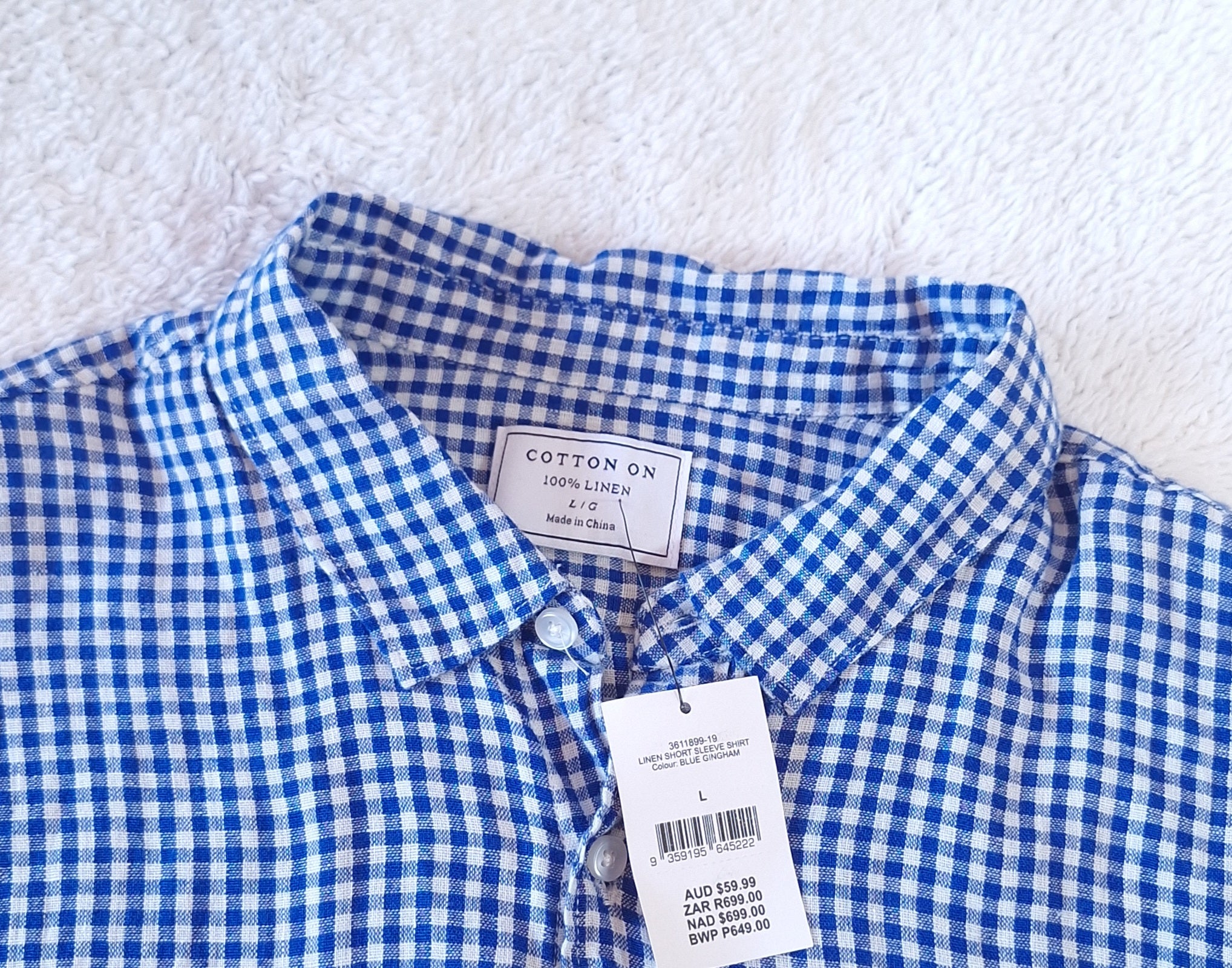Cotton On Linen Short Sleeve Shirt
