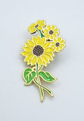 Brooch Pin Sunflowers Enamel Pin