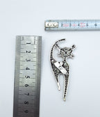 Brooch Pin Rhinestone Kitty