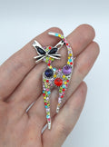 Brooch Pin Rhinestone Kitty