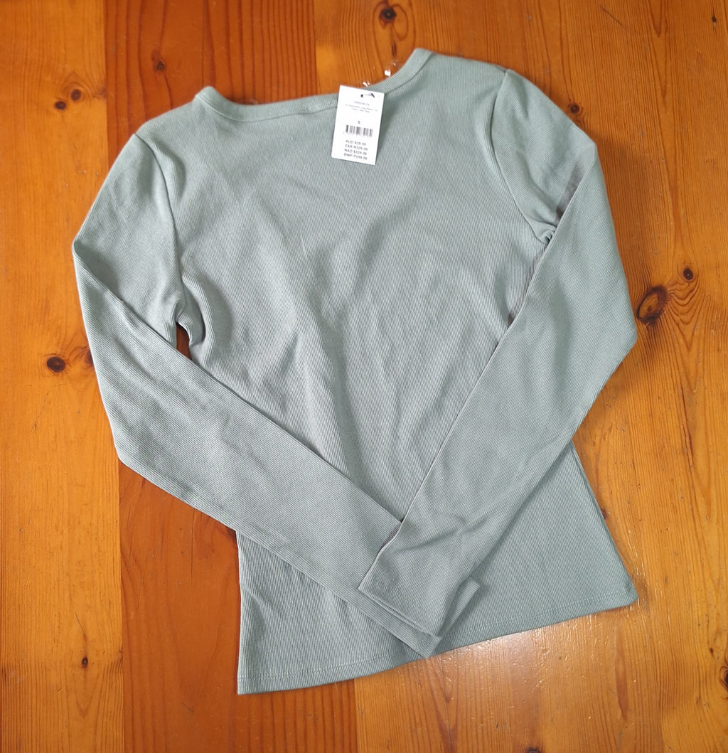 Cotton On Lily Asymmetric Long Sleeve Top