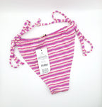 Cotton On Thin Strap Gathered Brazilian Bikini Bottom