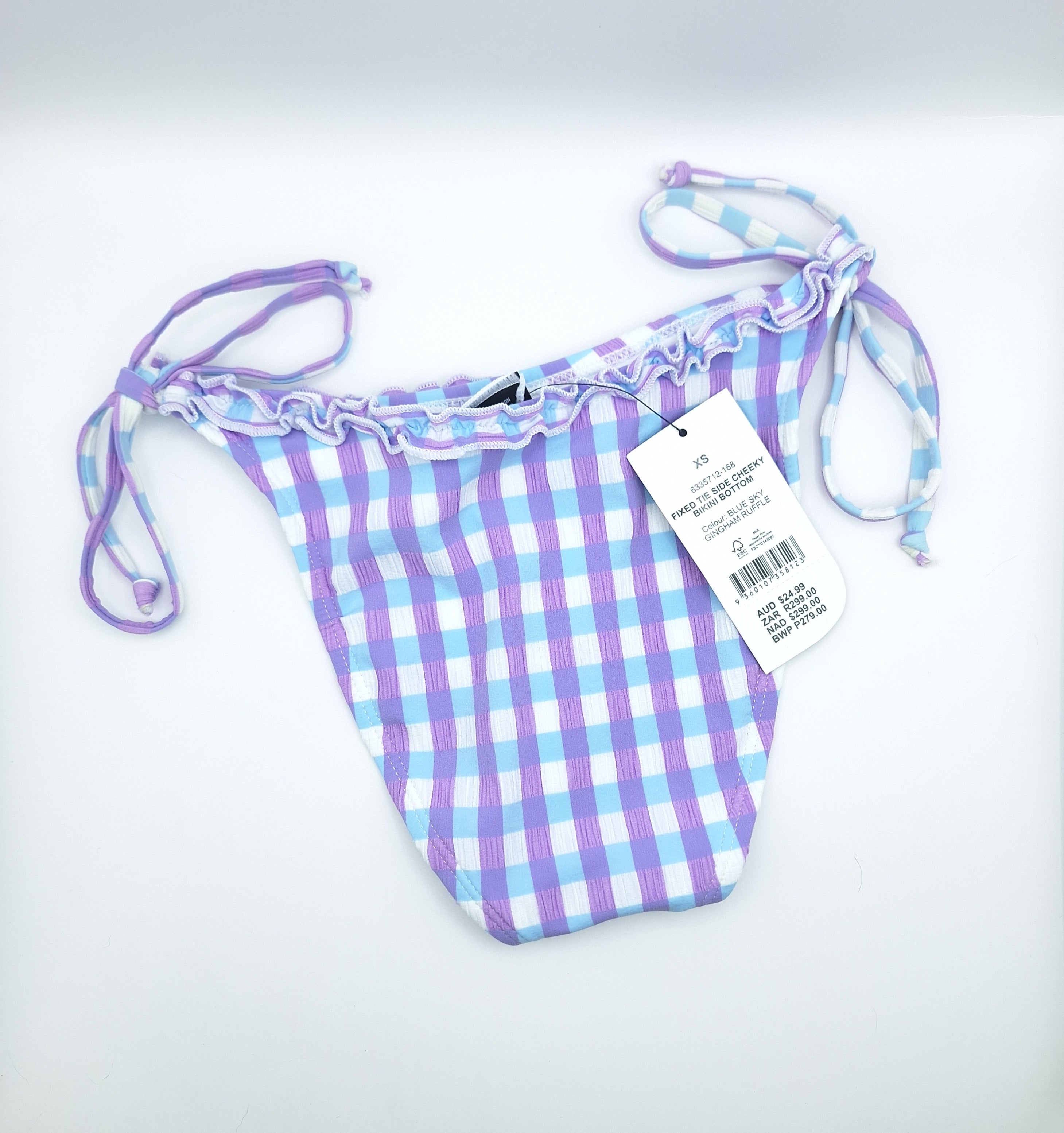Cotton On Fixed Tie Side Cheeky Bikini Bottom