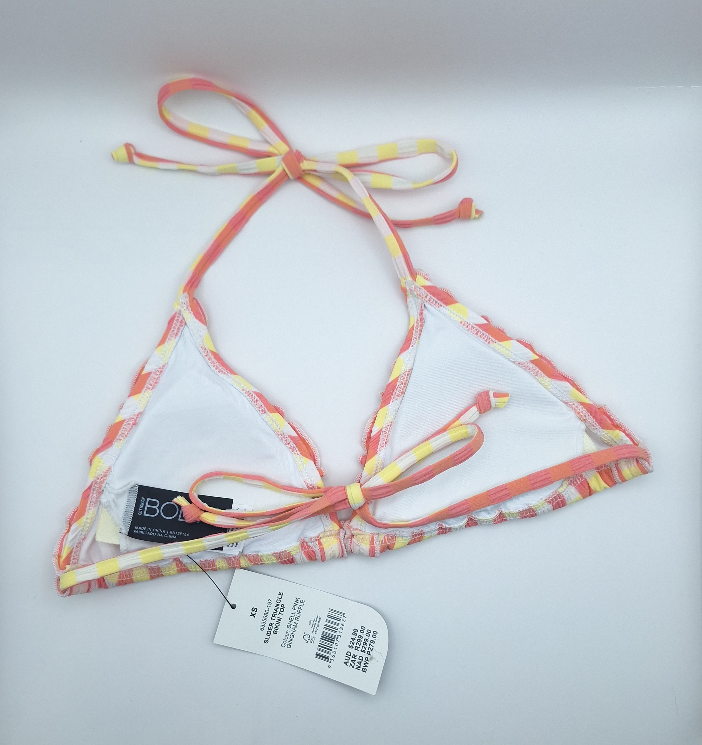 Cotton On Slider Triangle Bikini Top