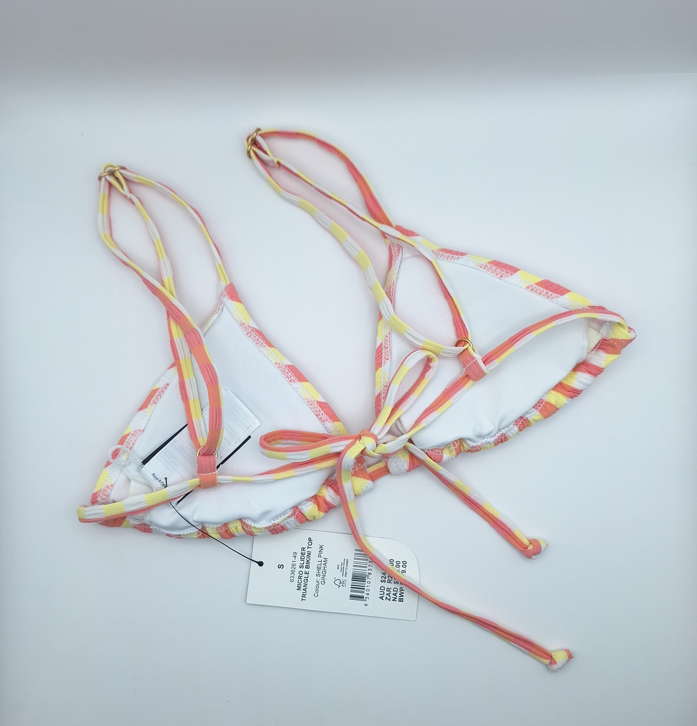 Cotton On Micro Slider Triangle Bikini Top