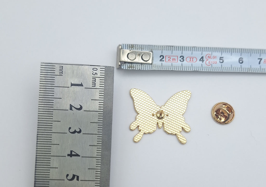 Brooch Pin Enamel Butterfly