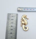 Brooch Pin Enamel Seahorse