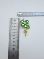 Brooch Pin Rhinestone Flower
