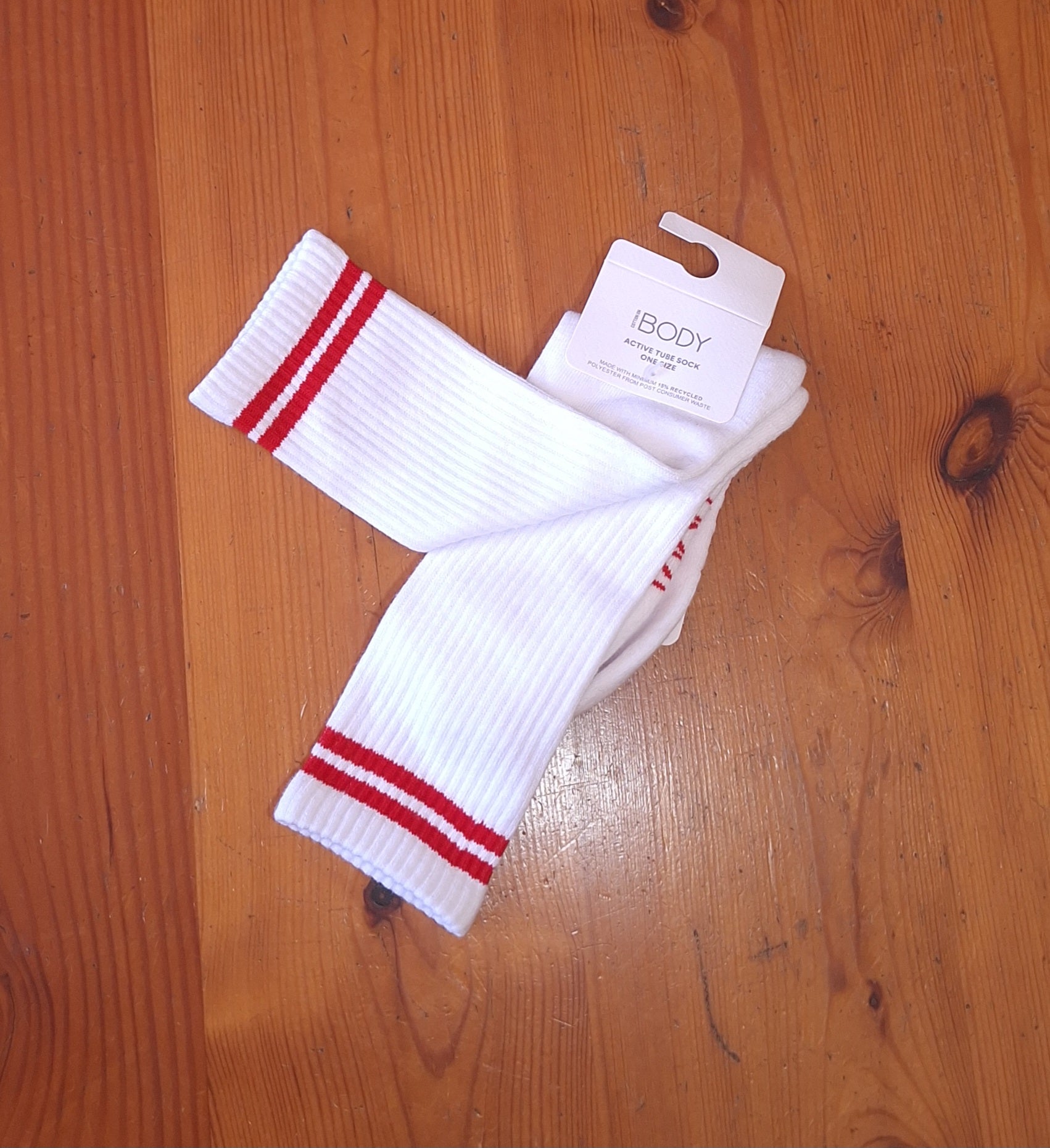 Cotton On Active Tube Sock Wellness Club