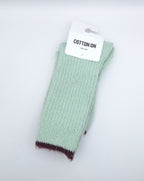 Cotton On Brushed Cosy Sock