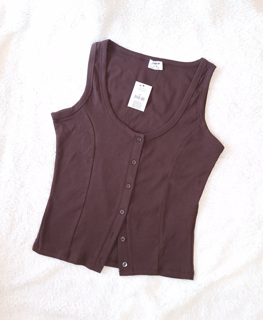 Cotton On Lily Button Through Tank