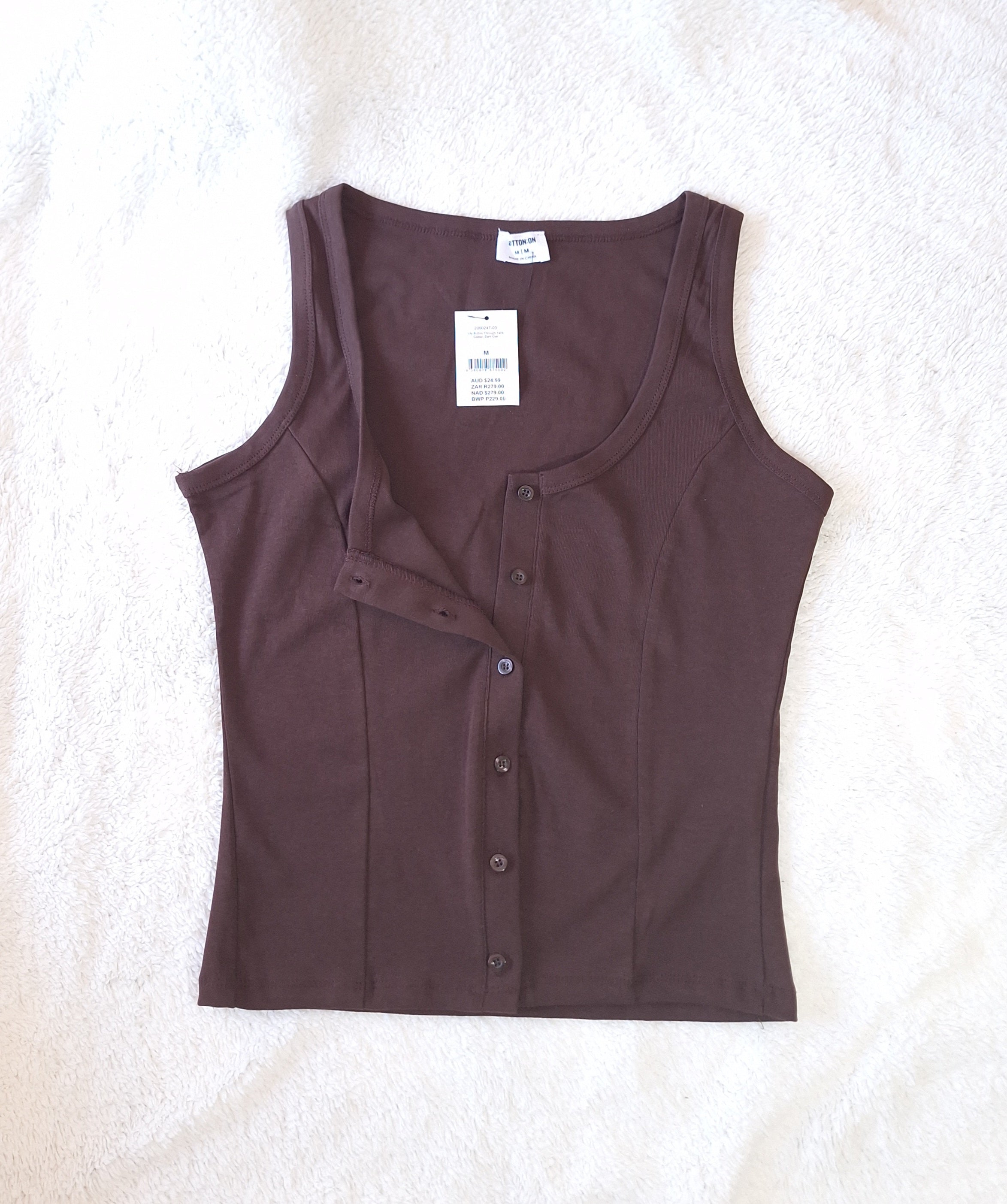 Cotton On Lily Button Through Tank