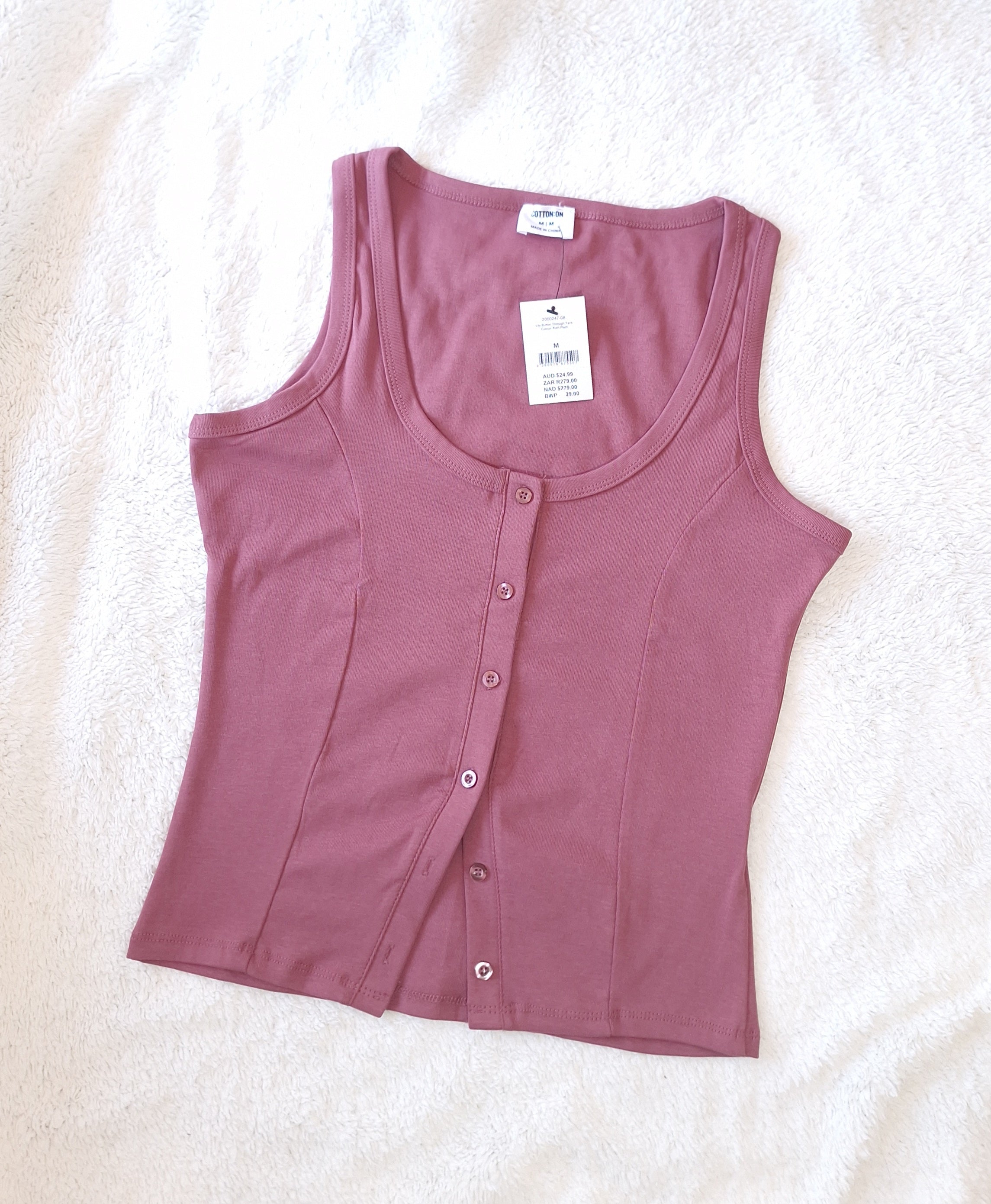 Cotton On Lily Button Through Tank