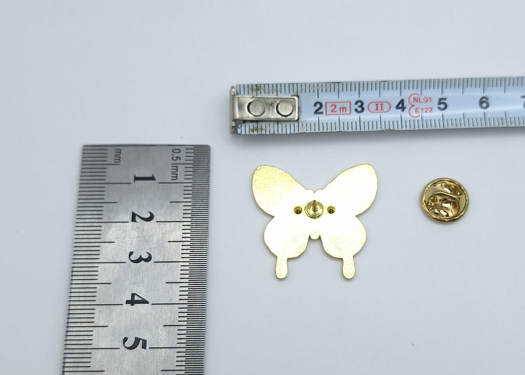 Brooch Pin Enamel Butterfly