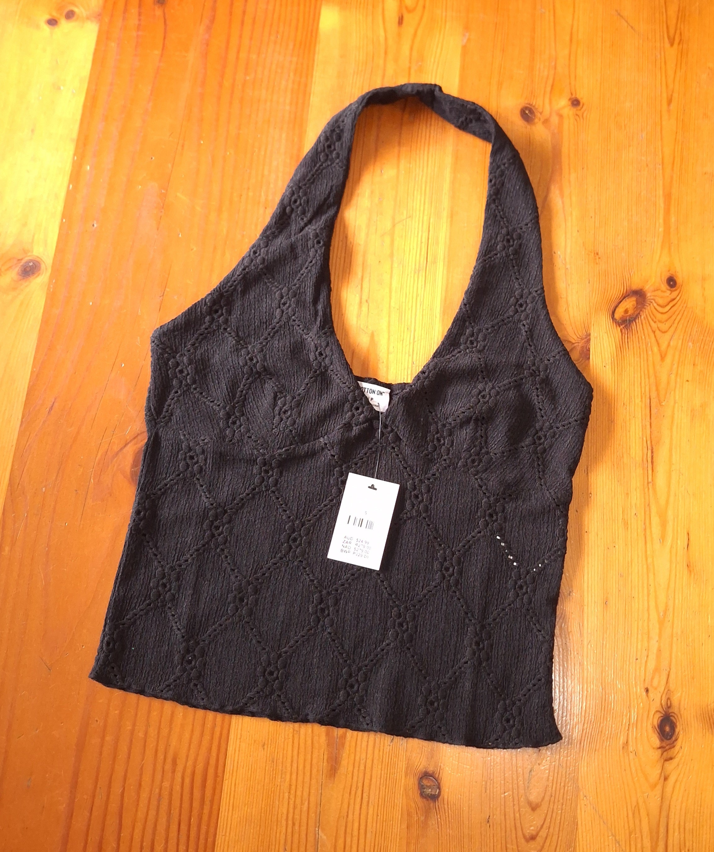 Cotton On Kaia Textured Halter
