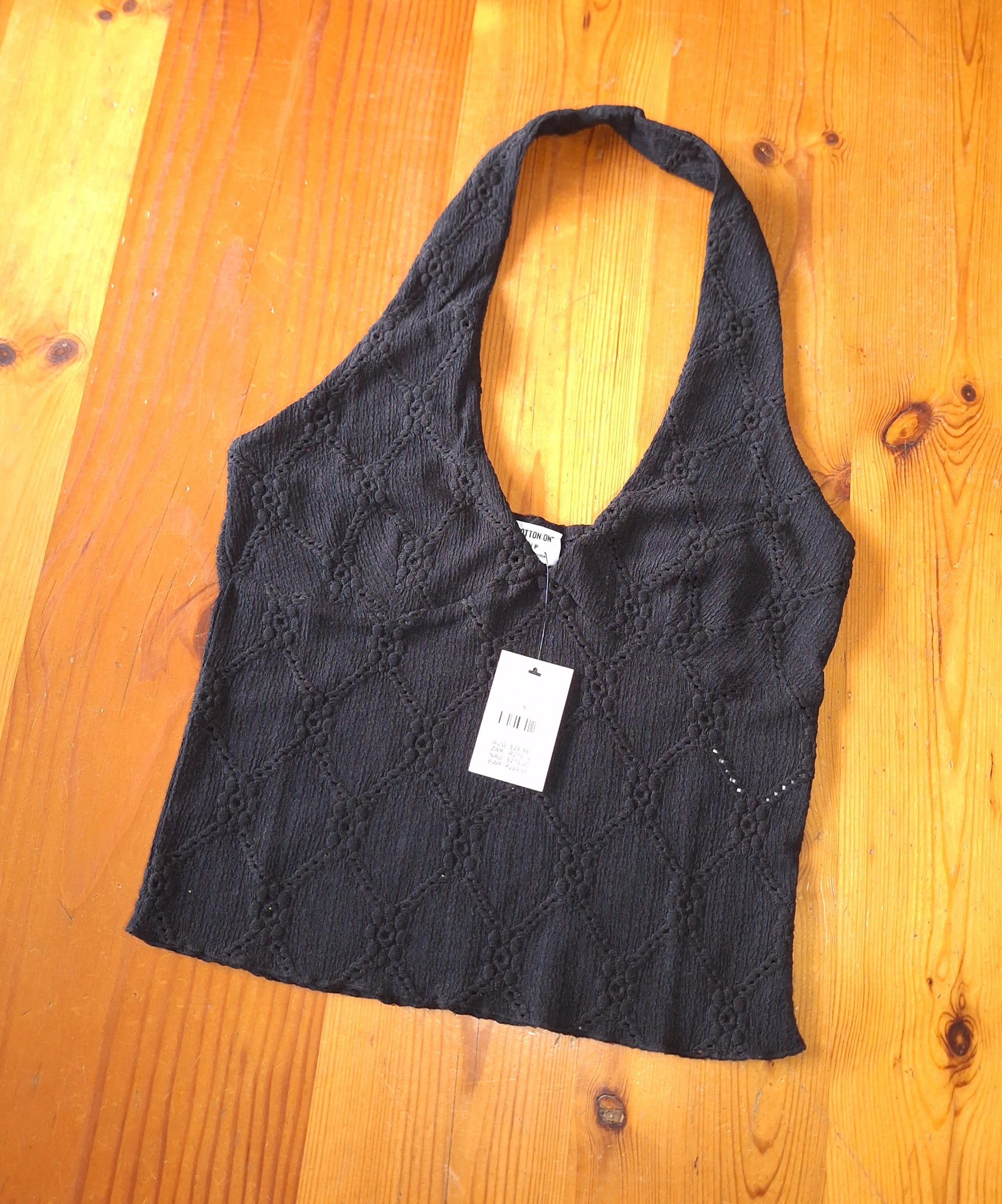 Cotton On Kaia Textured Halter