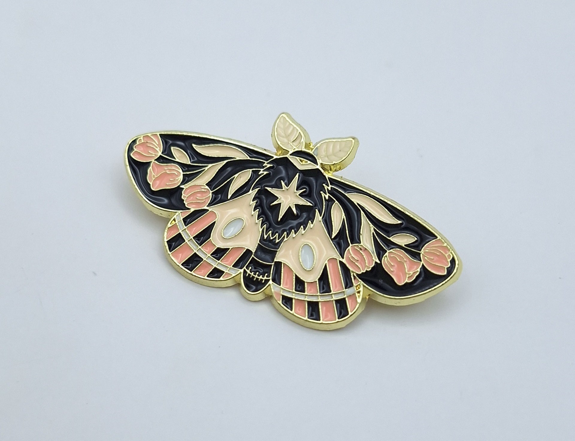 Brooch Pin Butterfly Bow Tie, Floral