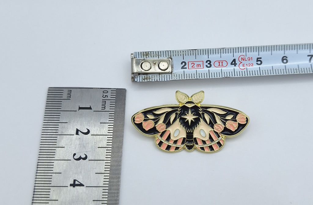 Brooch Pin Butterfly Bow Tie, Floral