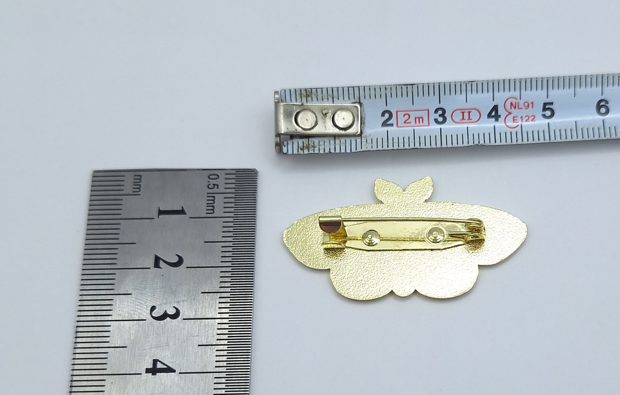 Brooch Pin Butterfly Bow Tie, Floral