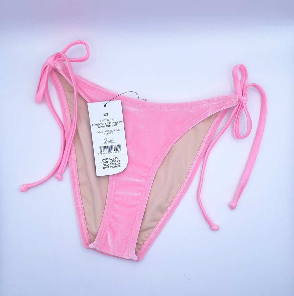 Cotton On Fixed Tie Side Cheeky Bikini Bottom