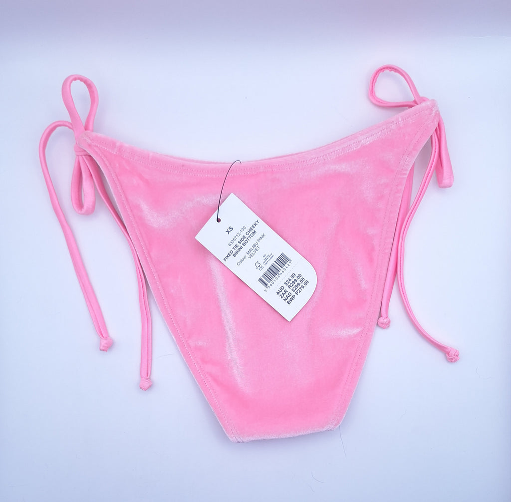 Cotton On Fixed Tie Side Cheeky Bikini Bottom